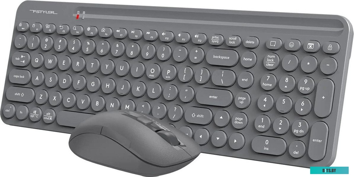 Офисный набор A4Tech Fstyler FG3300 Air2 (серый)
