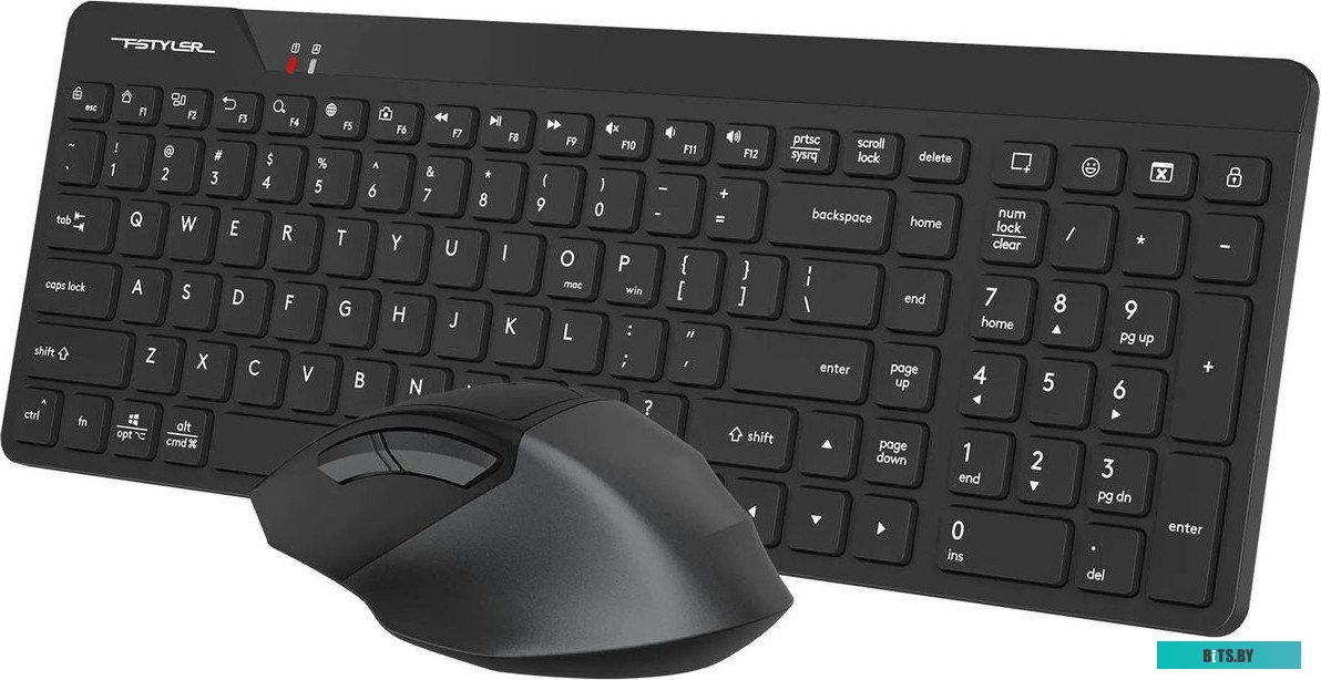 Офисный набор A4Tech Fstyler FG2400 Air2 (черный)
