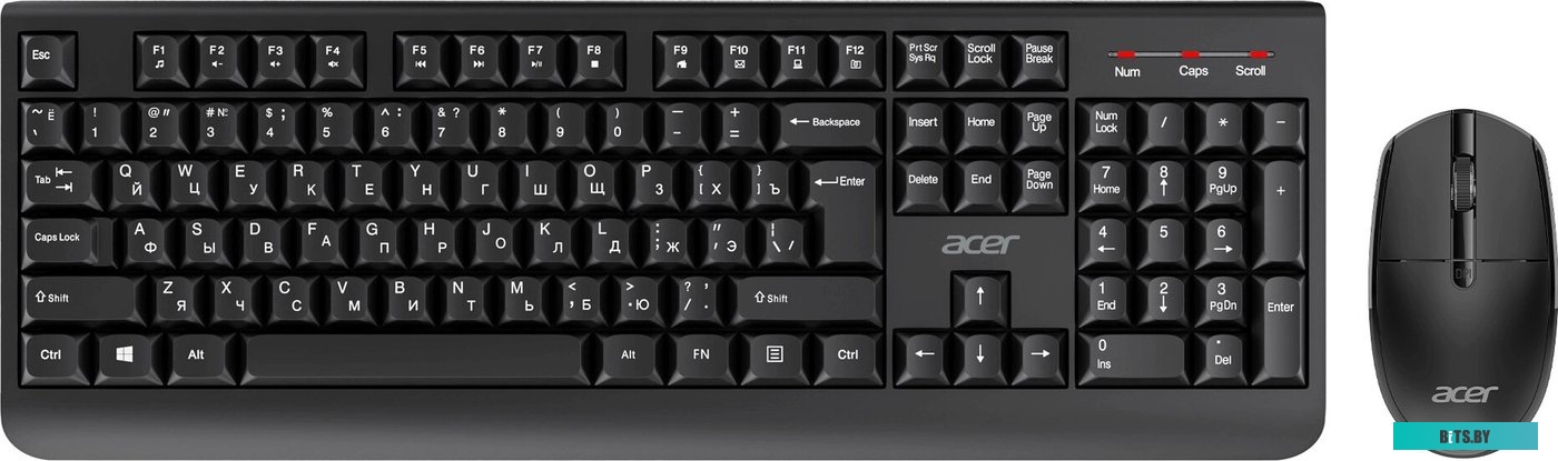Офисный набор Acer OCC401 (черный)