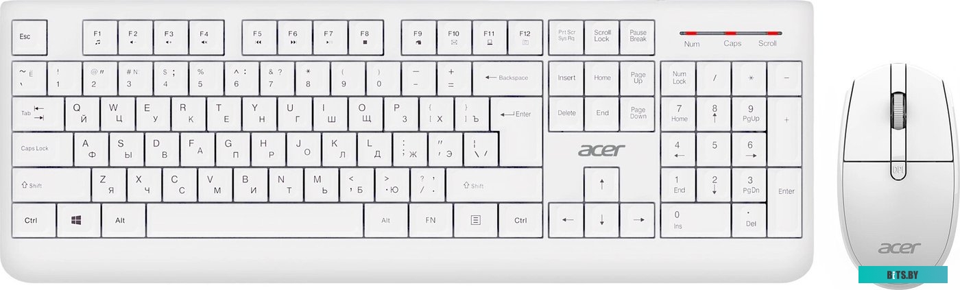 Офисный набор Acer OCC401 (белый)