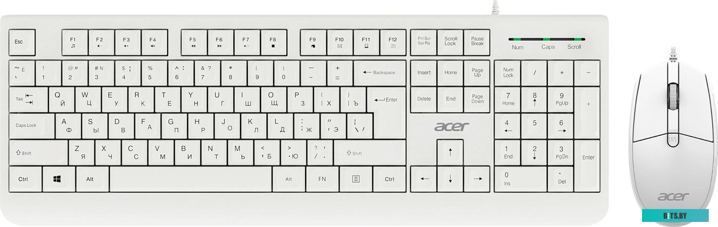 Офисный набор Acer OCC400 (белый)