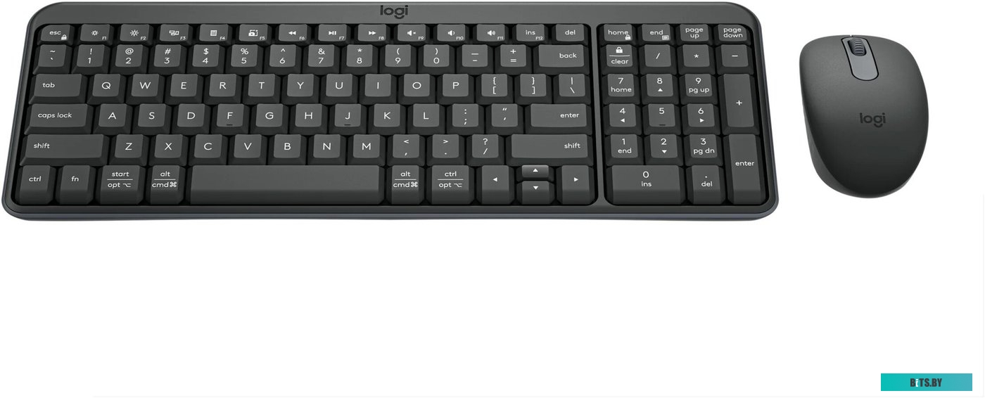Офисный набор Logitech MK250 Compact Bluetooth Wireless Combo 920-013853 (графит)