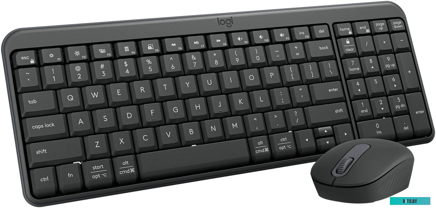 Офисный набор Logitech MK250 Compact Bluetooth Wireless Combo 920-013853 (графит)