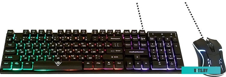 Игровой набор Nakatomi KMG-2305U (черный)