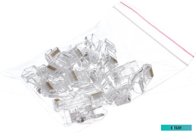 Коннектор VCOM VNA2200-1/20 RJ-45 (8P8C) для UTP кабеля 5 кат. (упаковка по 20 шт.)