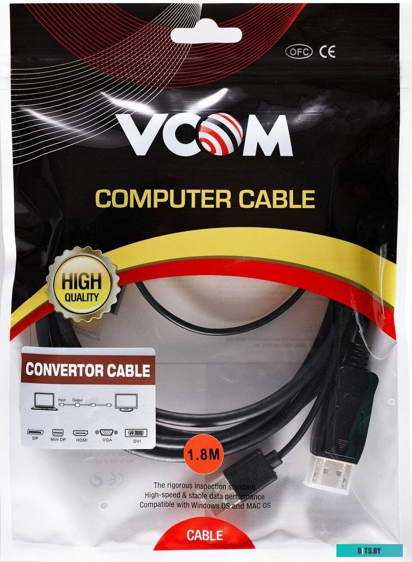 Кабель-переходник VCOM CG599AC-1.8M CG599AC-1.8M