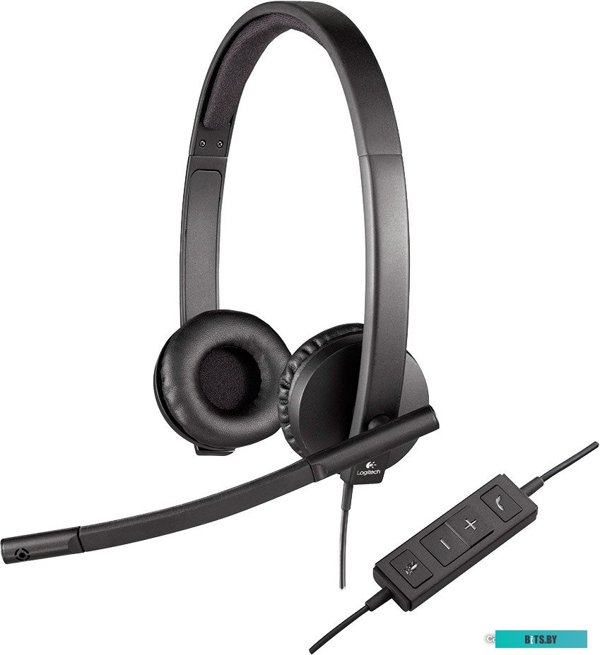Наушники (Гарнитура) Logitech USB Headset Stereo H570e <981-000575>