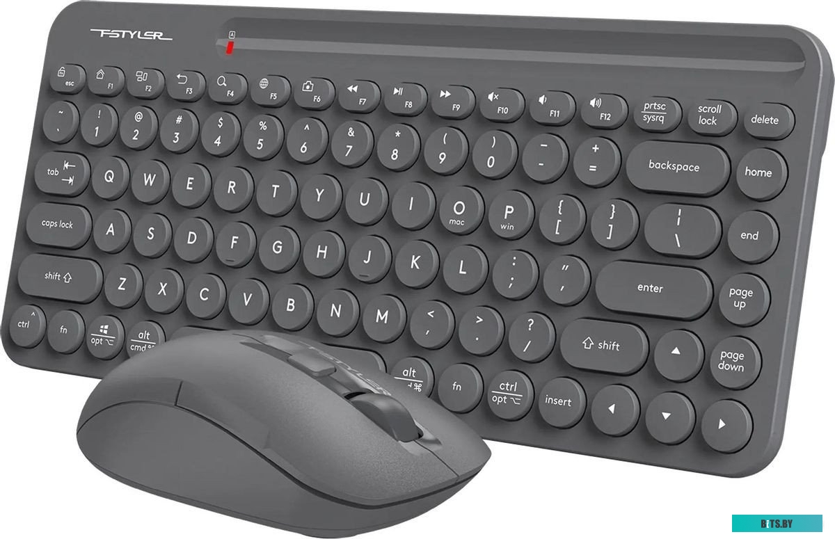 Офисный набор A4Tech Fstyler FG3200 Air2 (серый)