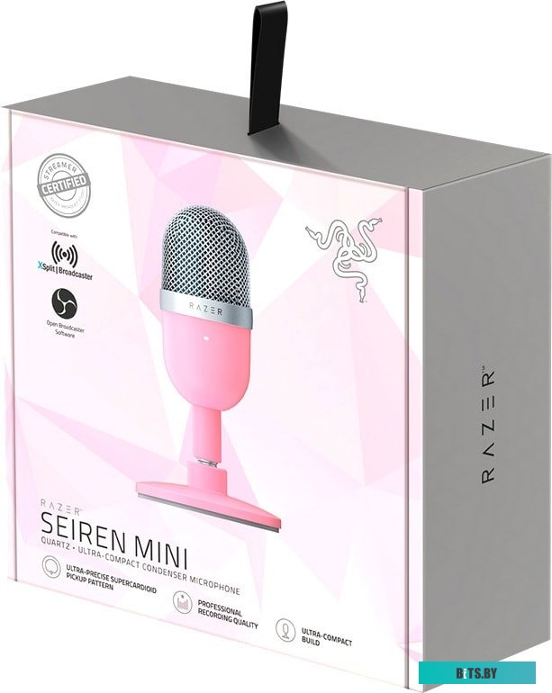 Микрофон Razer Seiren Mini Quartz Pink <RZ19-03450200-R3M1>