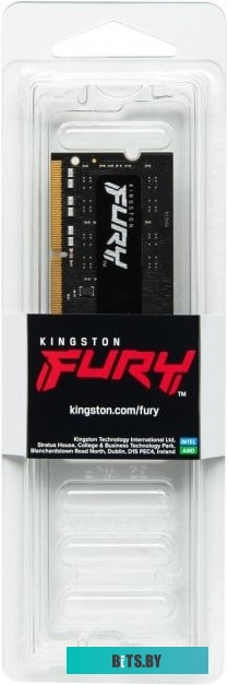 Модуль памяти Kingston FURY Impact 32GB DDR4 SODIMM PC4-21300 KF426S16IB/32
