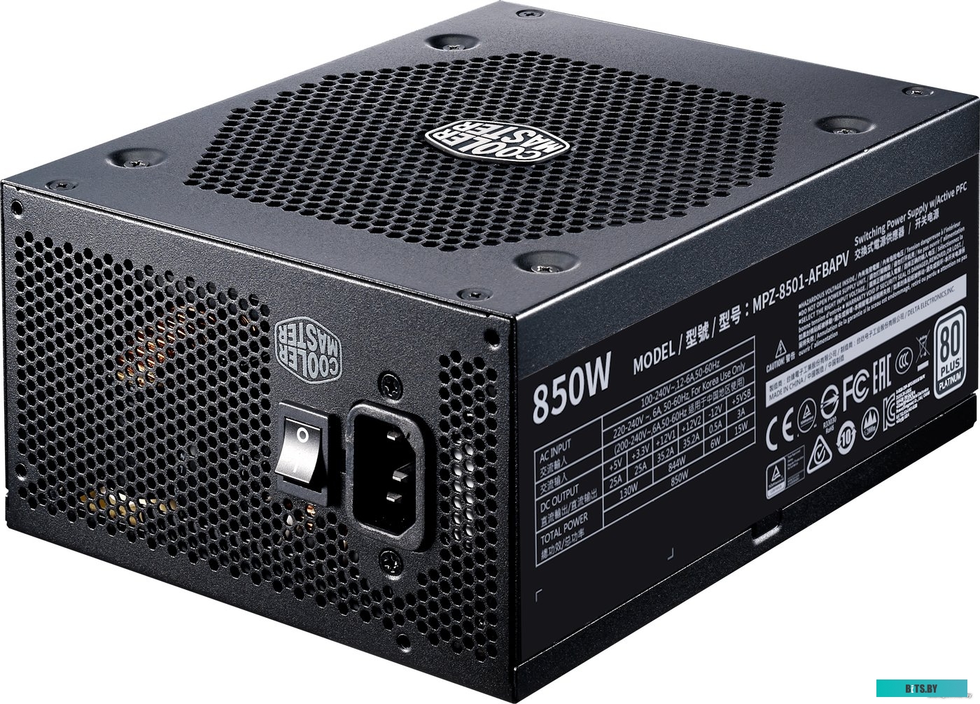 Блок питания Cooler Master V850 Platinum MPZ-8501-AFBAPV