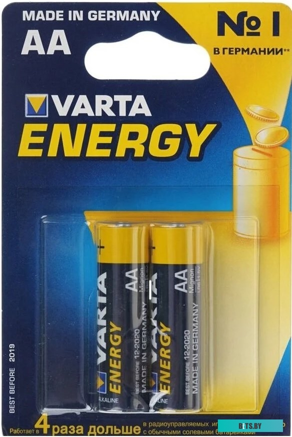 Батарейки Varta Energy AA 2 шт.