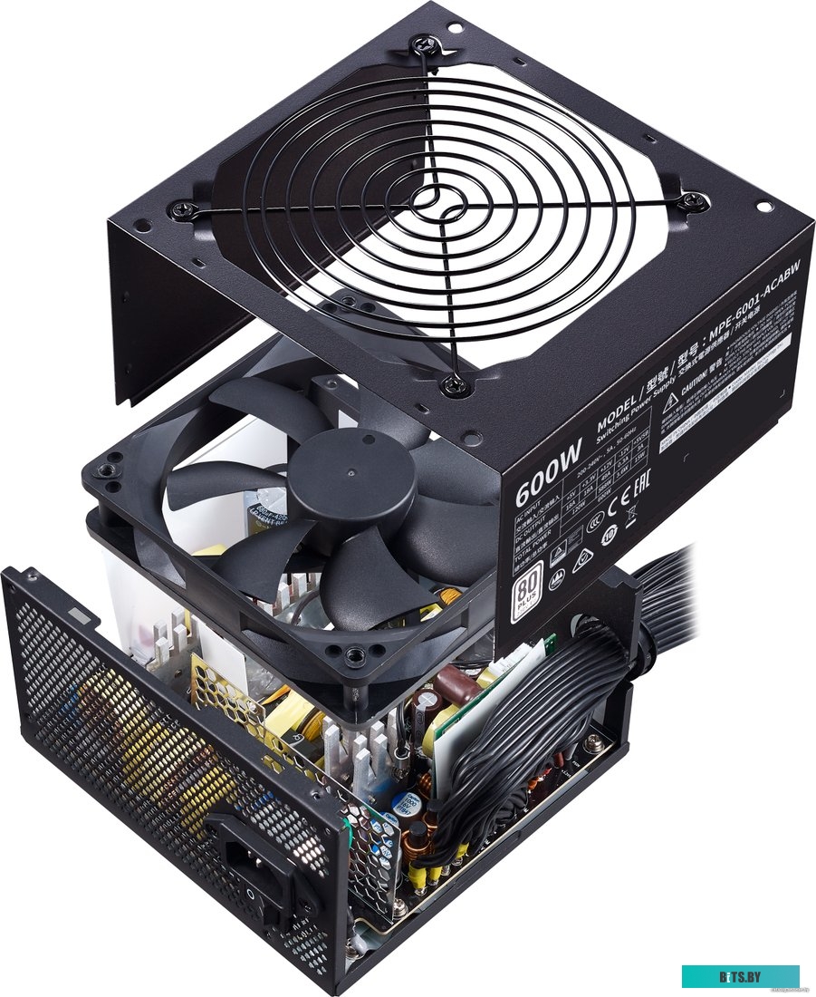 Блок питания Cooler Master MWE 600 White 230V V2 MPE-6001-ACABW-EU