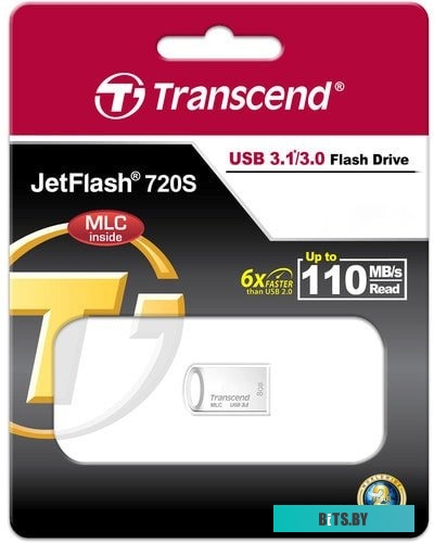 USB накопитель (Флешка) Transcend JetFlash 720 4GB <TS4GJF720S>