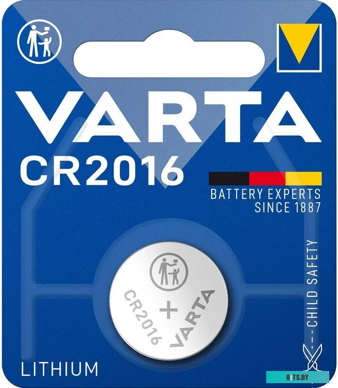 Батарейка Varta CR2016 BL2 06016101402