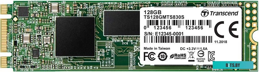SSD Накопитель Transcend 830S 128GB TS128GMTS830S
