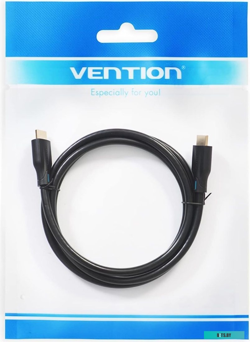 Кабель Vention AANBI HDMI - HDMI (3 м, черный)