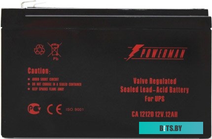 Аккумулятор для ИБП Powerman CA12120/UPS (12В/12 А·ч)