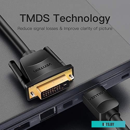 Кабель Vention ABFBH HDMI - DVI (2 м, черный)