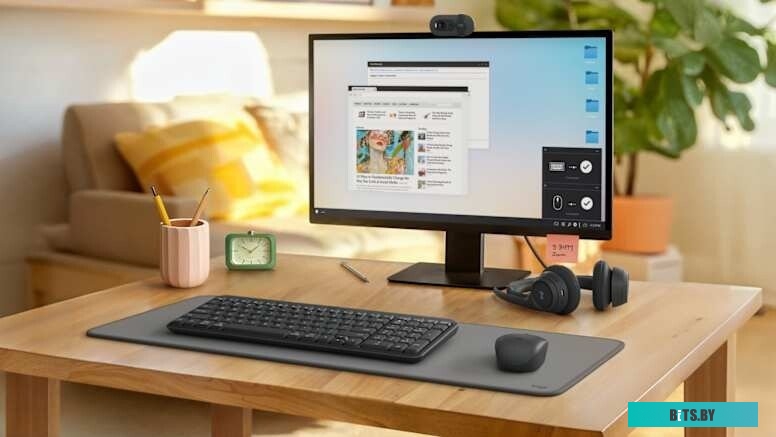 Клавиатура Logitech K251 черный беспроводная BT Multimedia (920-013363) 920-013363
