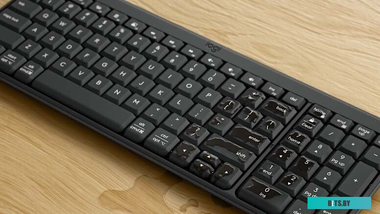 Клавиатура Logitech K251 черный беспроводная BT Multimedia (920-013363) 920-013363