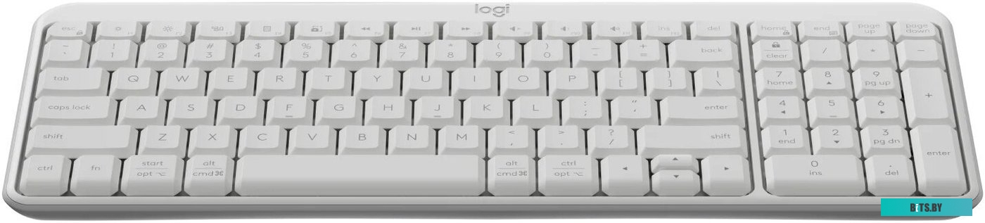 Клавиатура Logitech K251 белый беспроводная BT Multimedia (920-013364) 920-013364