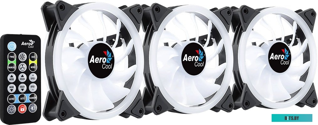 Комплект вентиляторов AeroCool Duo 12 Pro (3 шт.)