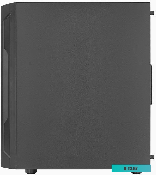 Корпус Aerocool Trinity Mini-G-BK-v1  (3xUSB, 2xAudio, 0.5 мм, 120 мм FAN, прозрачная стенка-закаленное стекло, mATX, без БП)
