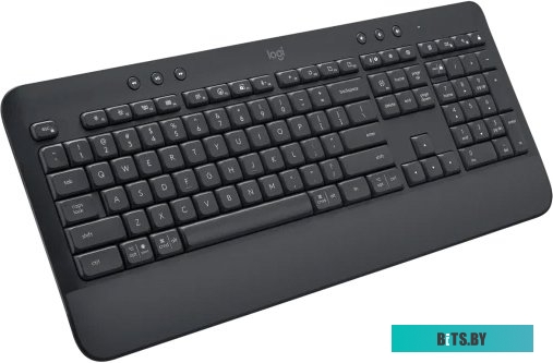 Клавиатура Logitech Signature K650 USB беспроводная BT/Radio, графитовый (подставка для запястий) 920-010954