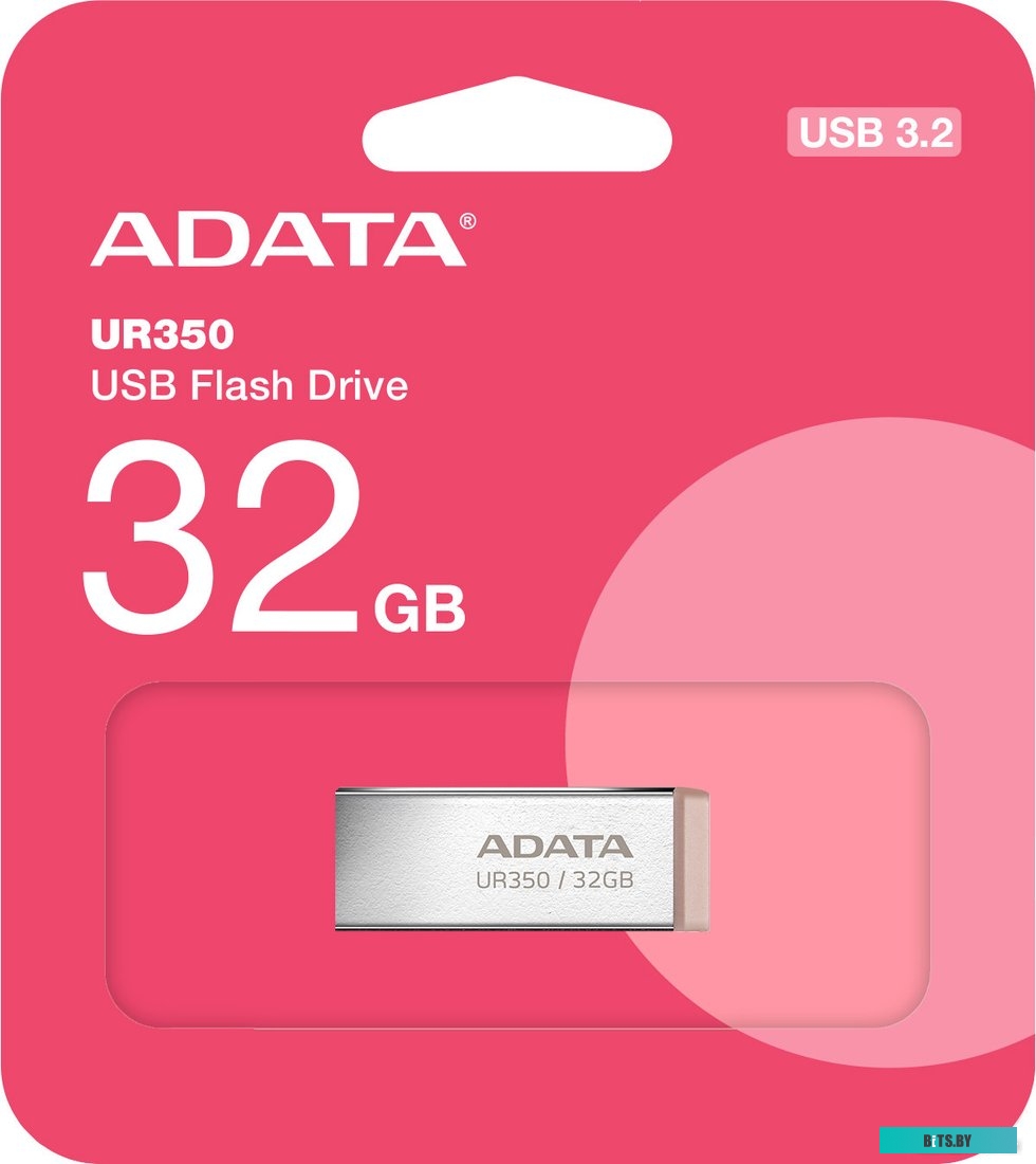 USB накопитель (Флешка) ADATA UR350 32GB UR350-32G-RSR/BG