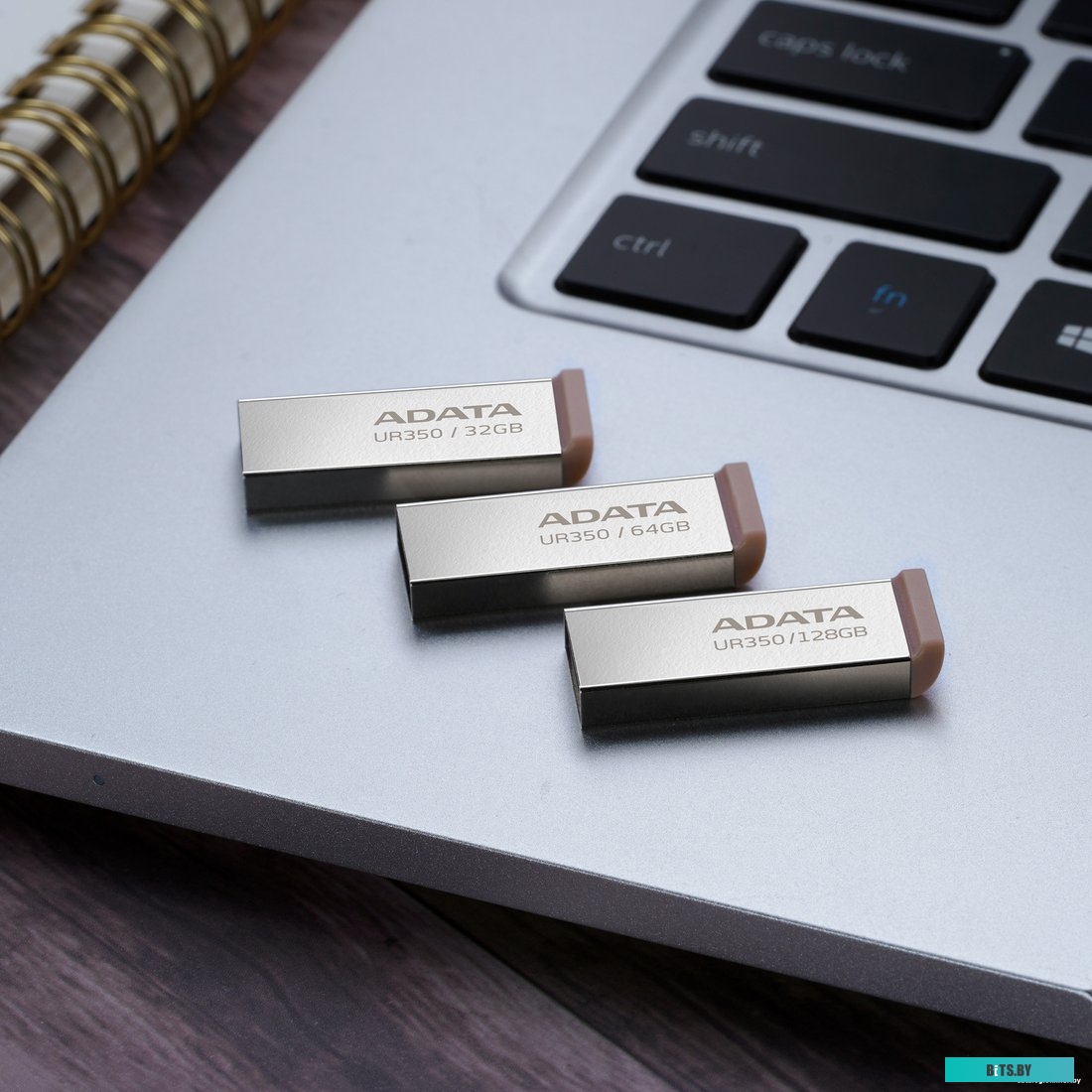 USB накопитель (Флешка) ADATA UR350 32GB UR350-32G-RSR/BG