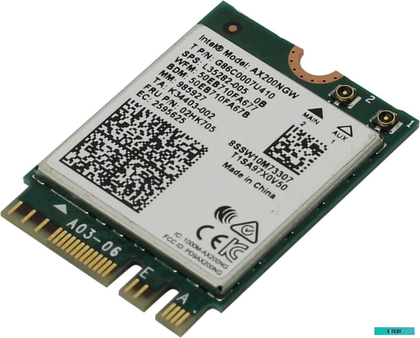Wi-Fi/Bluetooth адаптер Intel AX200NGW