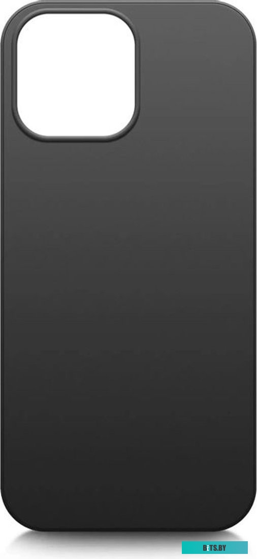 Чехол BORASCO для Apple iPhone 13 Pro Max, черный (матовый) 40443