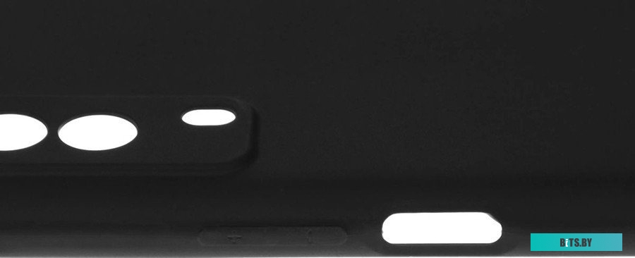 Чехол BORASCO для Vivo Y53S, черный [40725]