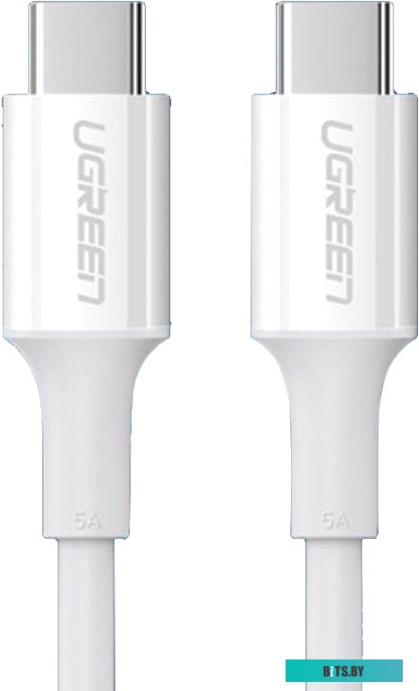 Кабель Ugreen US300 60551 USB Type-C - USB Type-C (1 м, белый)