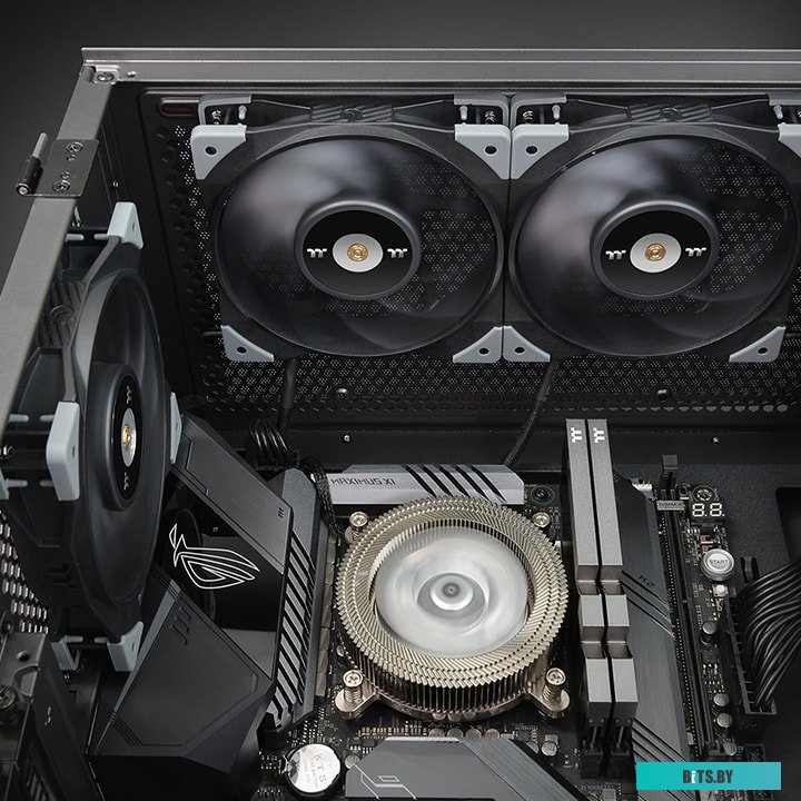 Вентилятор для корпуса Thermaltake ToughFan 12 CL-F117-PL12BL-A