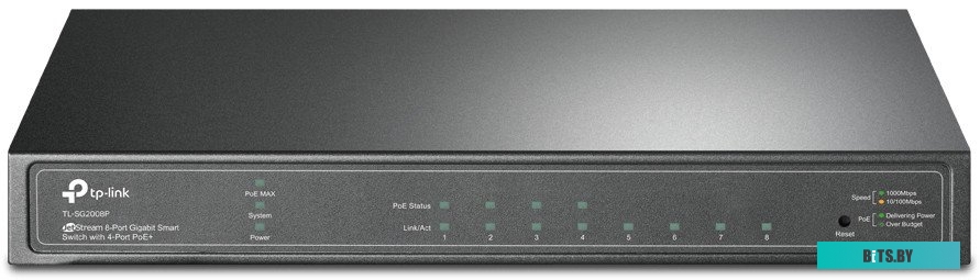 Настраиваемый коммутатор TP-Link TL-SG2008P V3