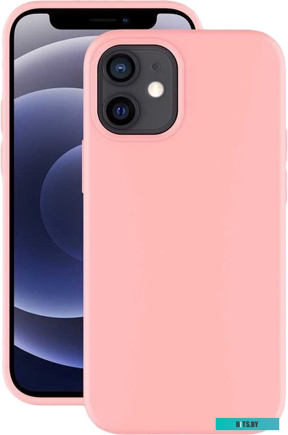 Чехол DEPPA Gel Color для Apple iPhone 12 mini, розовый, арт. 87764