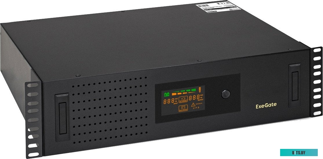 Источник бесперебойного питания Exegate ServerRM UNL-3000.LCD.AVR.2SH.3C13.USB.3U EX293852RUS