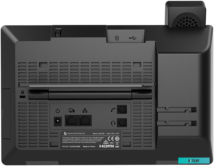 GXV3480 Телефон IP Grandstream GXV3480 черный (GXV-3480)