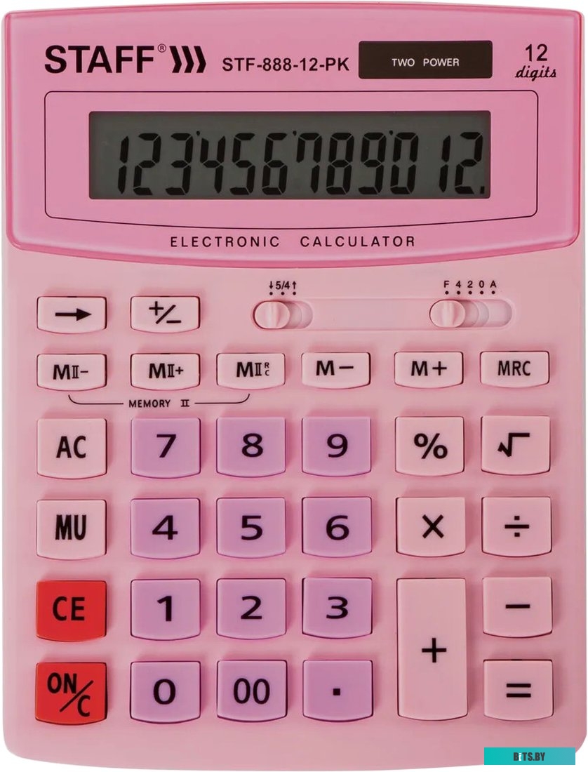 Калькулятор STAFF STF-888-12-PK 250452