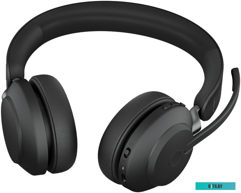 Наушники (Гарнитура) Jabra Evolve2 65 MS Stereo USB-C (черный) <26599-999-899>