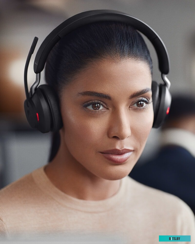 Наушники (Гарнитура) Jabra Evolve2 65 MS Stereo USB-C (черный) <26599-999-899>