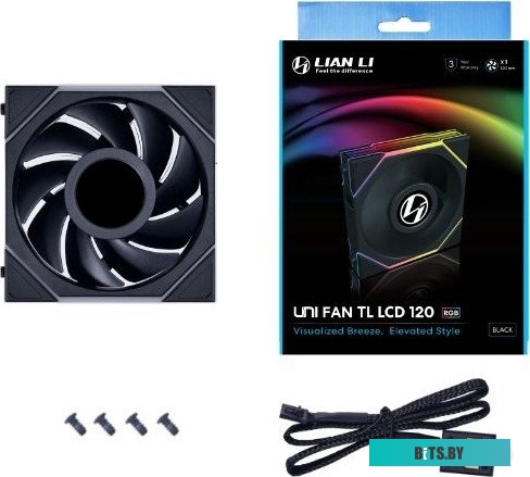 Вентилятор Lian Li Uni Fan TL LCD 120 G99.12TLLCD1B.R0