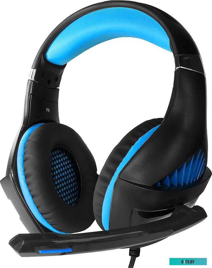 Наушники игровые CROWN CMGH-2001 Black&blue