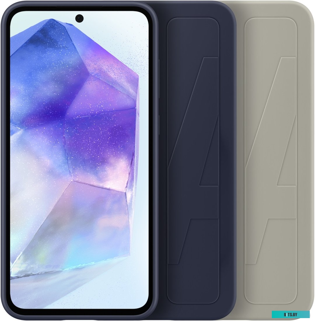 Чехол-накладка Samsung Standing Grip Case Galaxy A55 (EF-GA556TBEGRU)