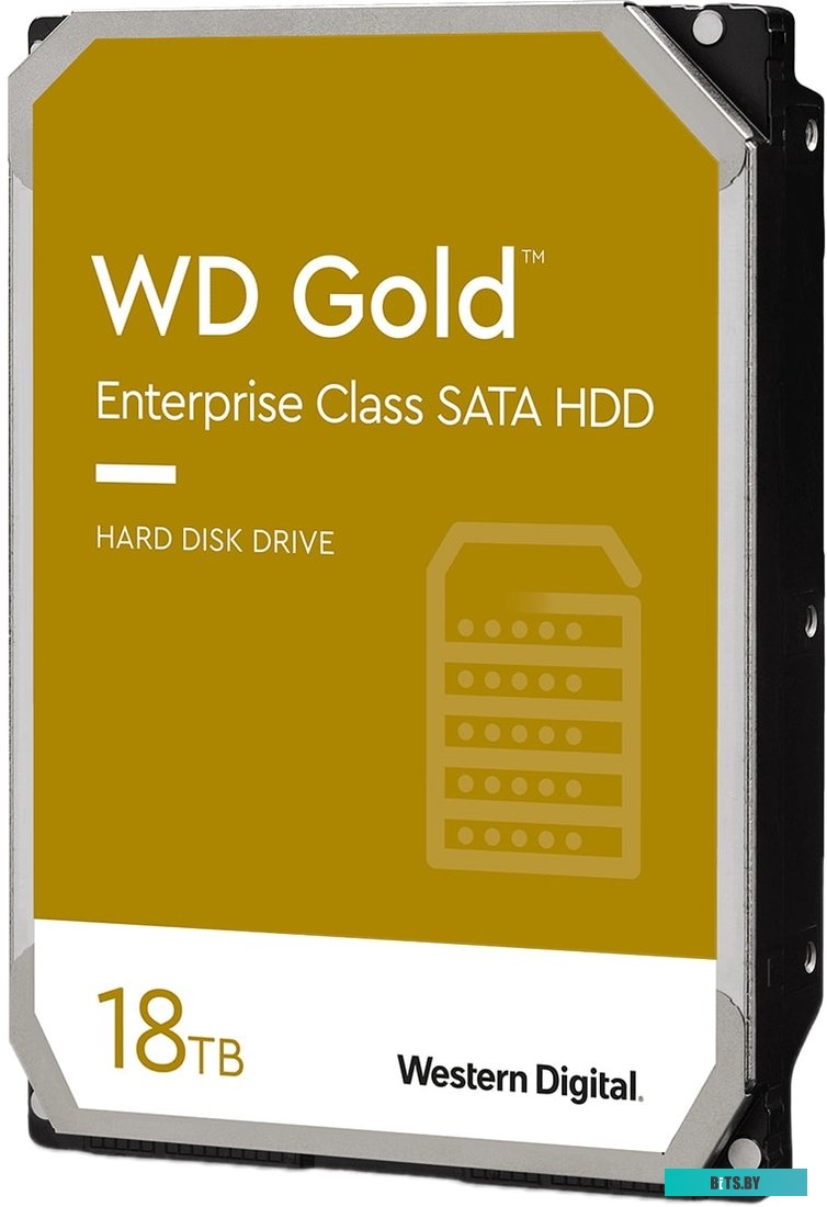 Жесткий диск SATA 18TB 7200RPM 6GB/S 512MB GOLD WD181KRYZ WD