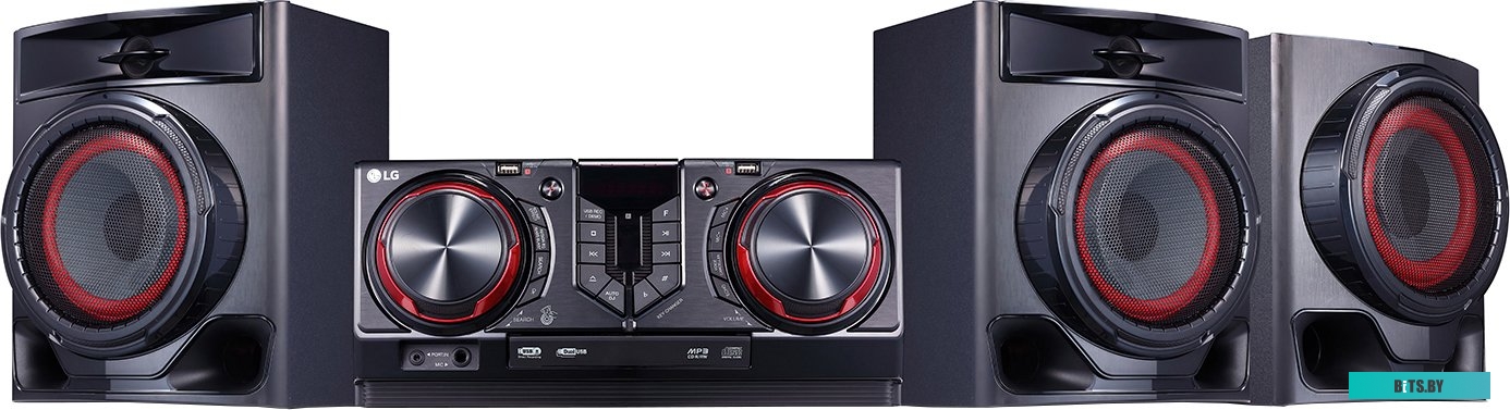 Музыкальный центр LG X-Boom CJ45 (с колонками CJS45F/CJS45W)
