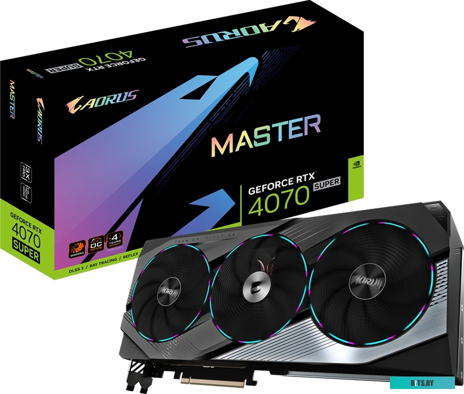 Видеокарта Gigabyte GV-N407SAORUS M-12GD