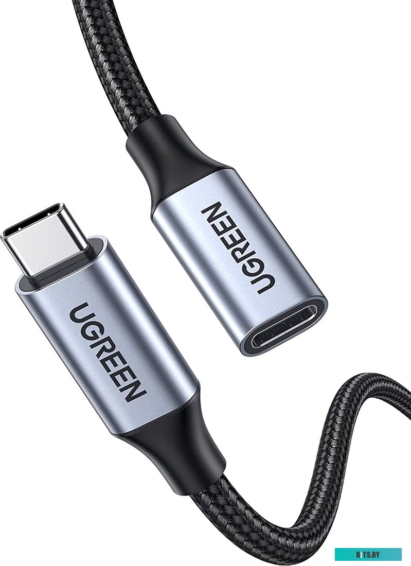Удлинитель Ugreen USB Type-C - USB Type-C US372 30205 (1 м, черный)